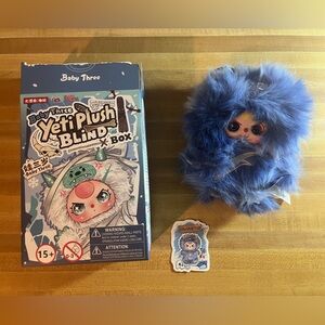 Baby Three Yeti Plush Blind Box